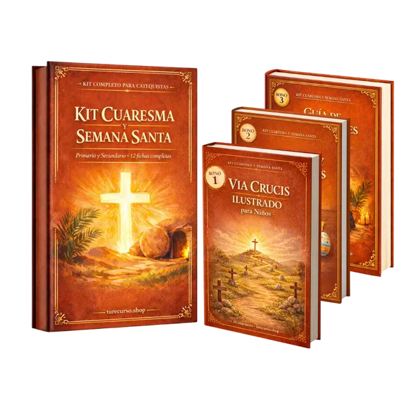 Kit Cuaresma y Semana Santa para Catequistas